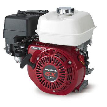 Bensinmotor Honda GX160 med oljevakt och 12V elstart, axel 20 mm. 