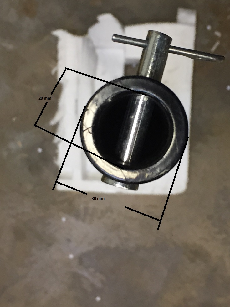 Lös jordborr 120 mm till motordriven borr. - 2