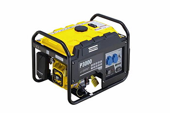 Elverk Atlas Copco P3000. Öppen ram