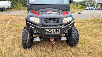 UTV Hisun 550 CCM. 4-hjulsdrift, kabin, värmare - 14