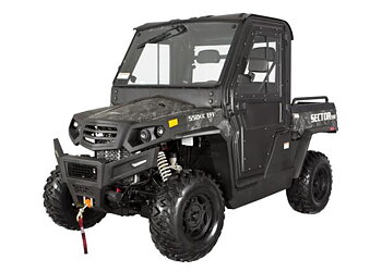 UTV Hisun 550 CCM. 4-hjulsdrift, kabin, värmare