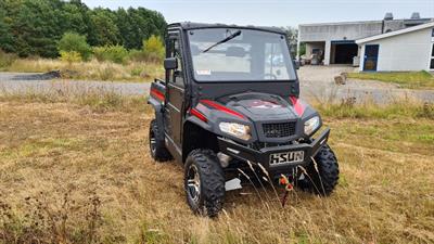 UTV Hisun 550 CCM. 4-hjulsdrift, kabin, värmare - 15