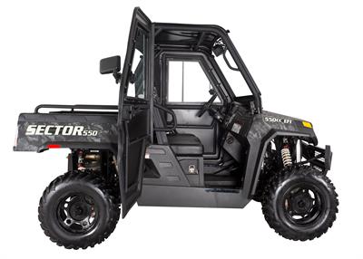 UTV Hisun 550 CCM. 4-hjulsdrift, kabin, värmare - 11