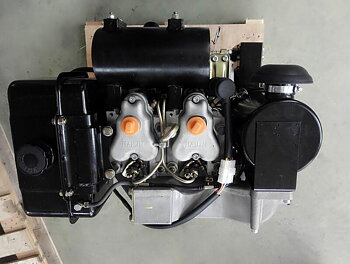 Motor, diesel, max 23hk, luftkyld