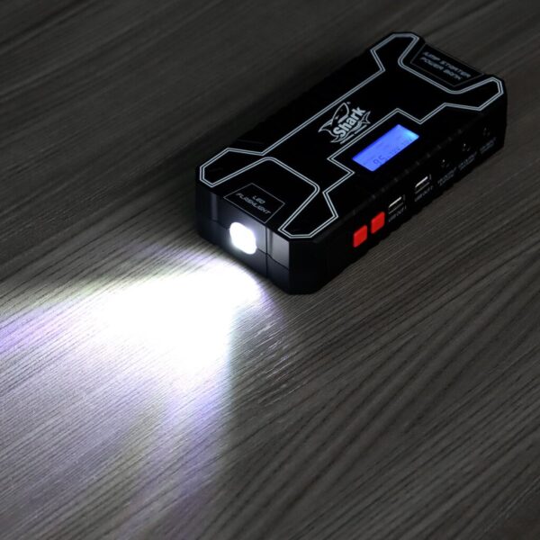 SHARK Jump Starter, batteribooster, 12 000 mAh. - 7