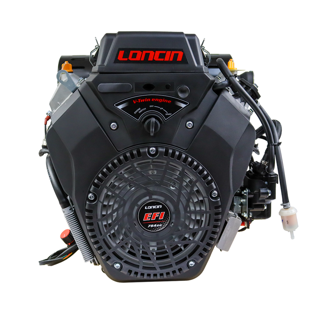 Loncin EFI motor H765i-E, 27 hk. Axellängd 90,5 mm