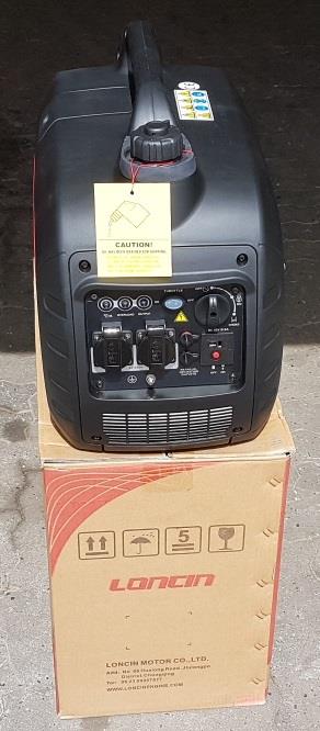 Elverk Loncin LC3000i med inverterteknik. - 4