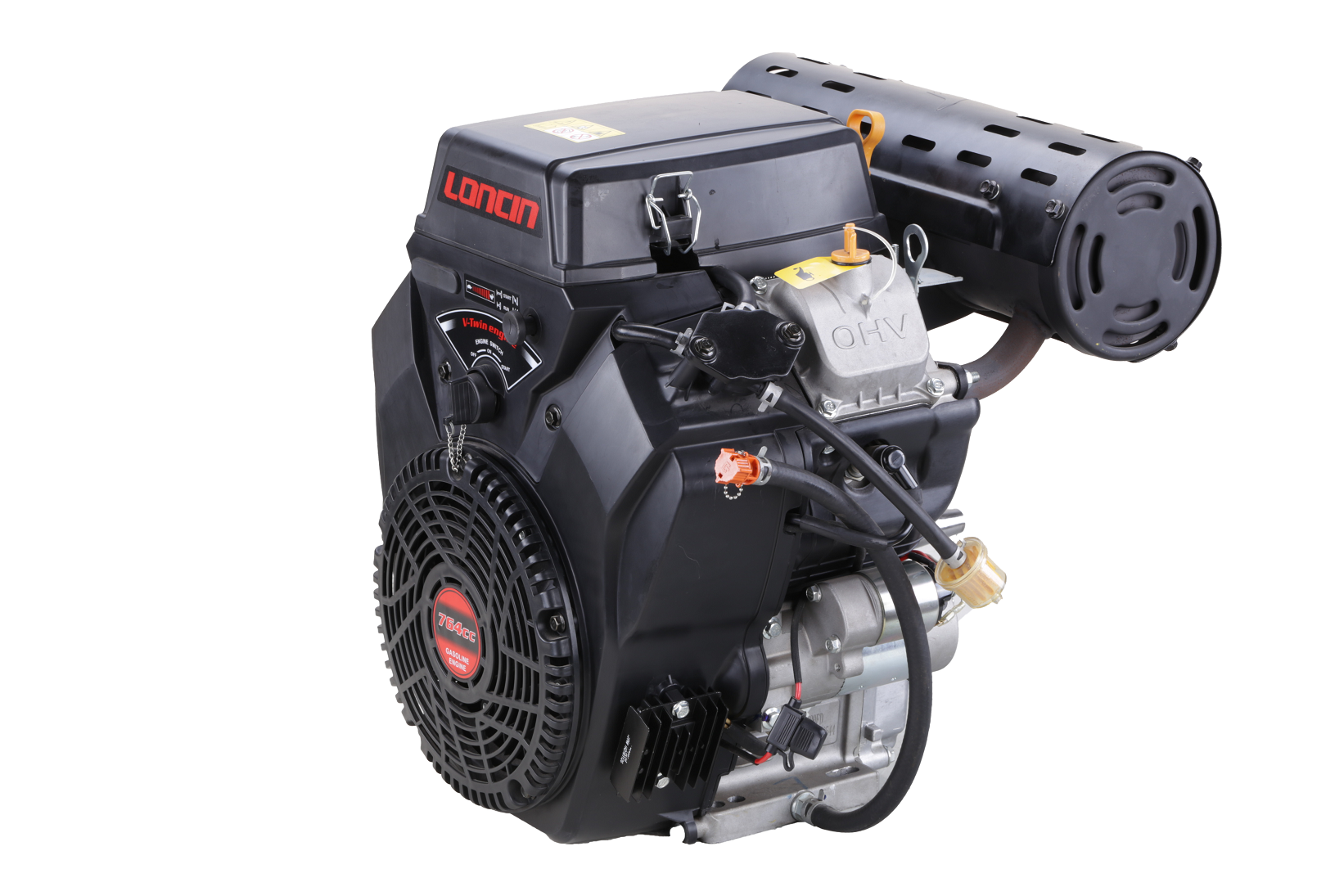 Loncin 27 hk, V-twin, LC2V80