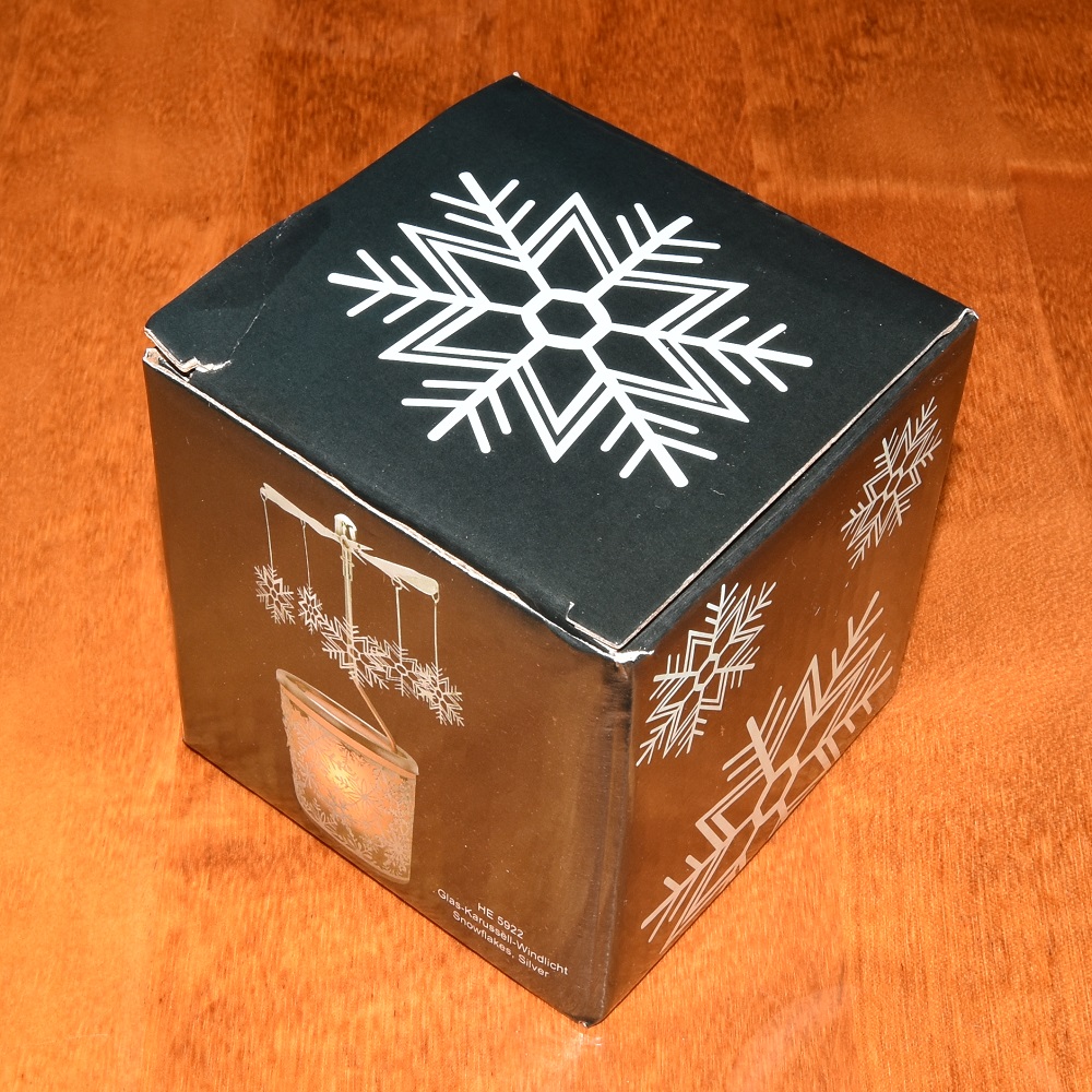 Tealight Carousel Snow crystal - 3