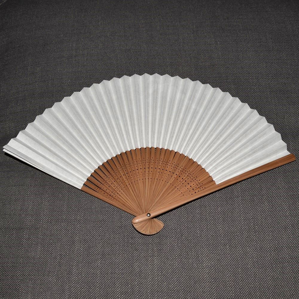 Sensu solfjäder Mt Fuji Washi papper  - 2