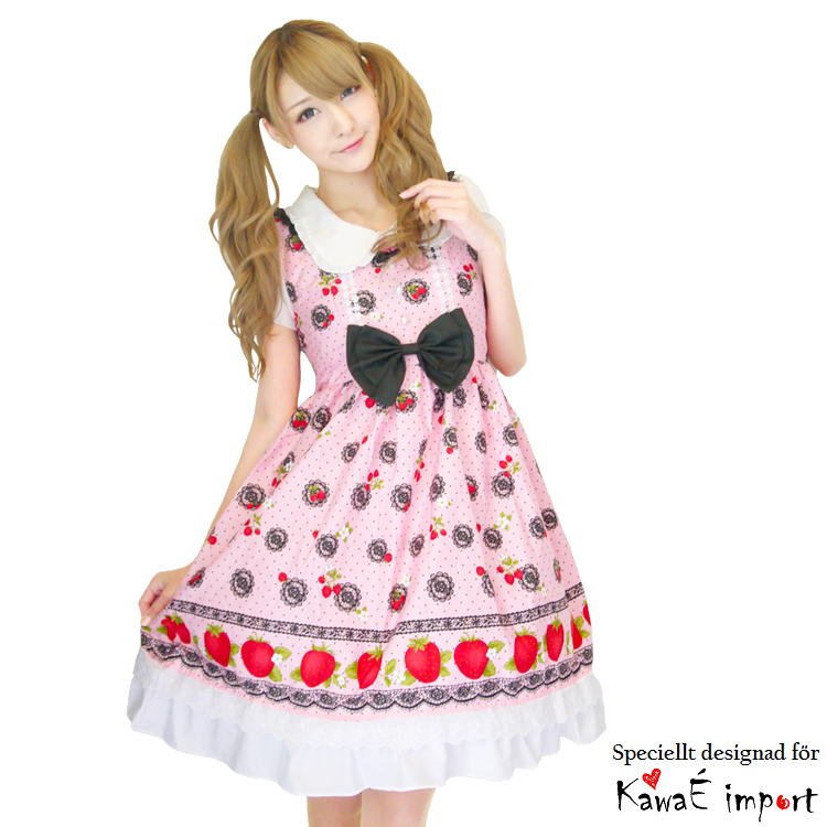 Dress Sweet Ribbon Pink, L-3L - 3