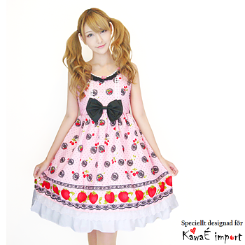 Dress Sweet Ribbon Pink, L-3L