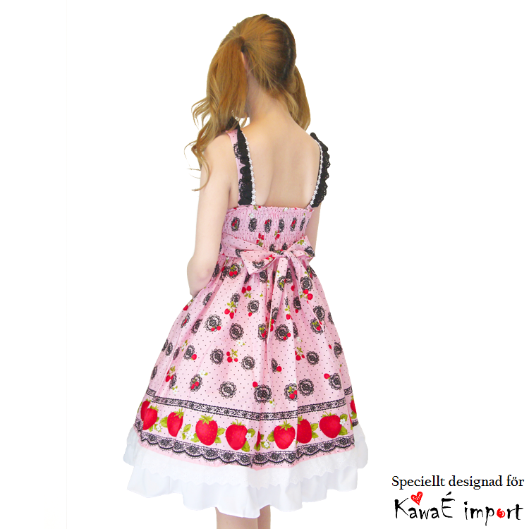 Dress Sweet Ribbon Pink, L-3L - 2