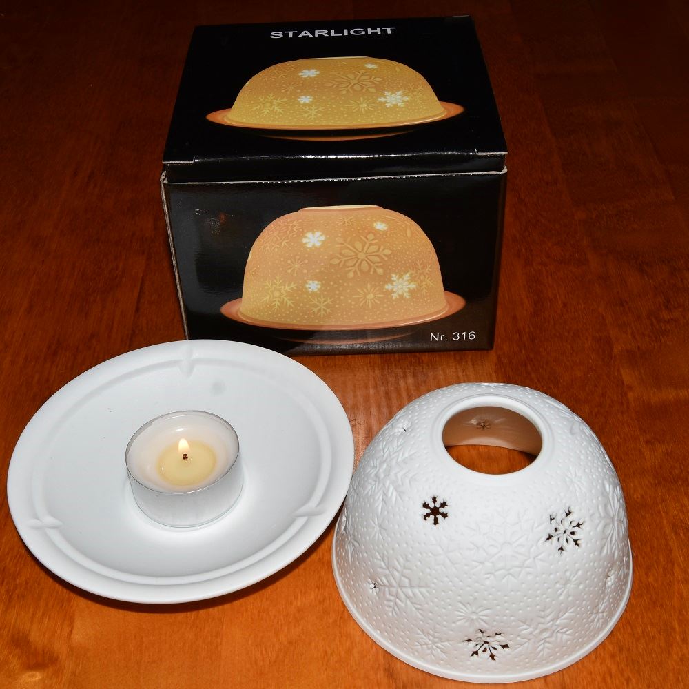 Starlight ljuslykta Snökristaller - 2