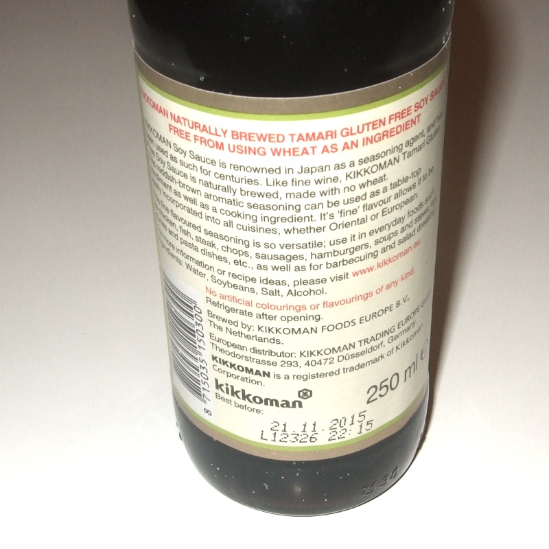 Kikkoman Tamari Glutenfri Soya, 250 ml - 3