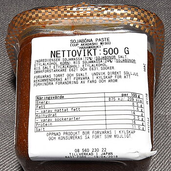 Hanamaruki Akadashi Miso, 500g 