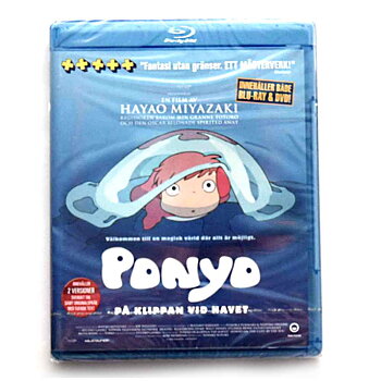 Ponyo, Gake no ue no Ponyo, Blu-ray & DVD