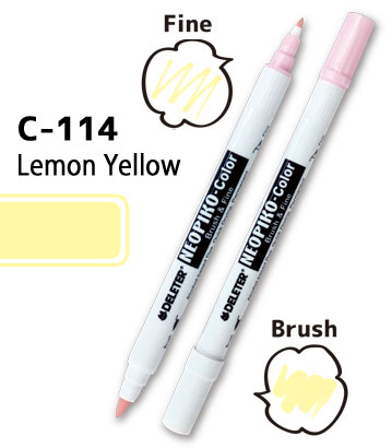 C-114 NEOPIKO-COLOR Lemon Yellow