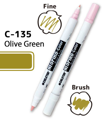 C-135 NEOPIKO-COLOR Olive Green