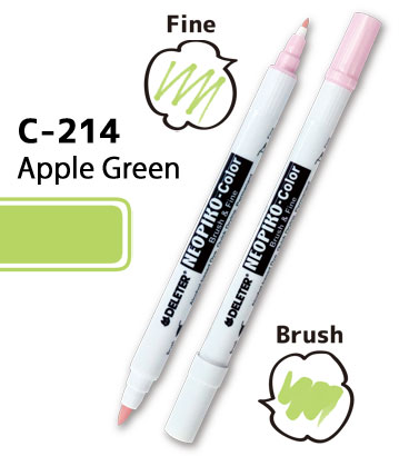 C-214 NEOPIKO-COLOR Apple Green