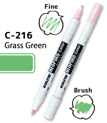 C-216 NEOPIKO-COLOR Grass Green