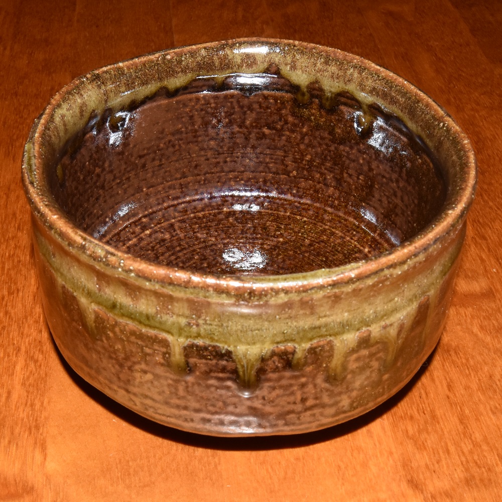 Matchaskål Bizen Nagashi