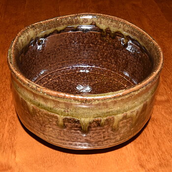 Matchaskål Bizen Nagashi