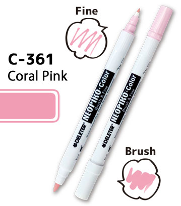 C-361 NEOPIKO-COLOR Coral Pink