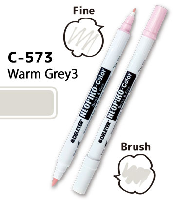 C-573 NEOPIKO-COLOR Warm Grey3