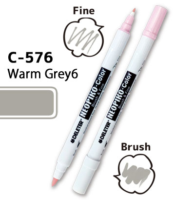 C-576 NEOPIKO-COLOR Warm Grey6