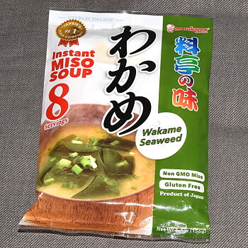 Instant Miso Soup Ryotei no Aji Wakame, 8 portioner