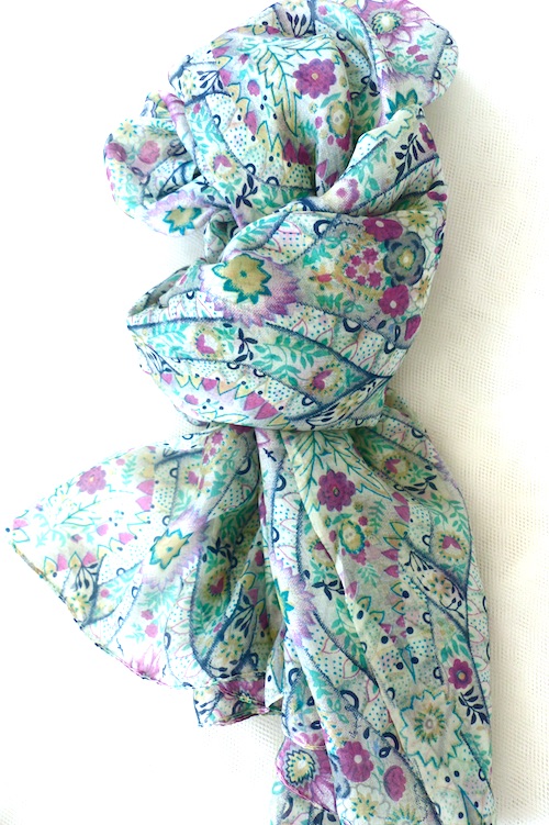 Louisa snygg silkescarf XL