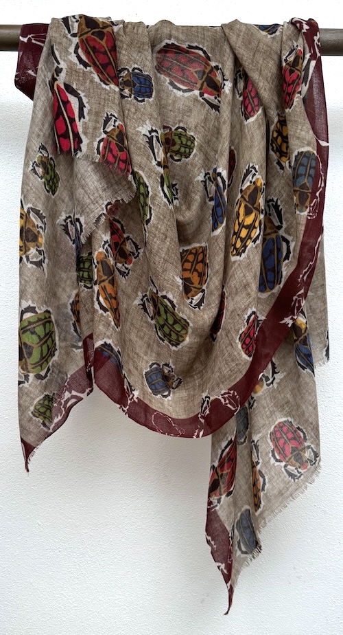 Scarabe trendig ullscarf 