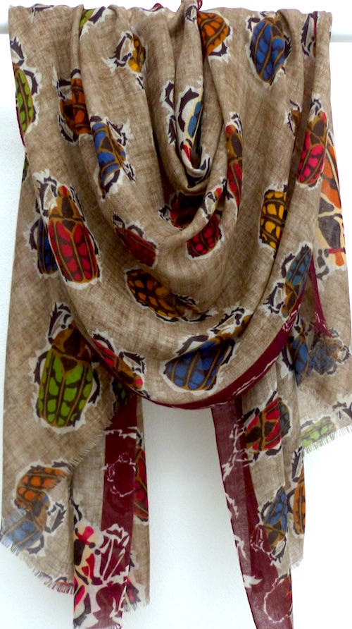 Scarabe trendig ullscarf  - 2