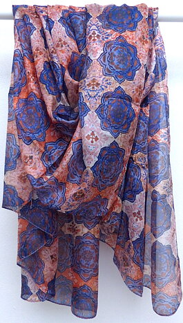 Mariella silkescarf XL