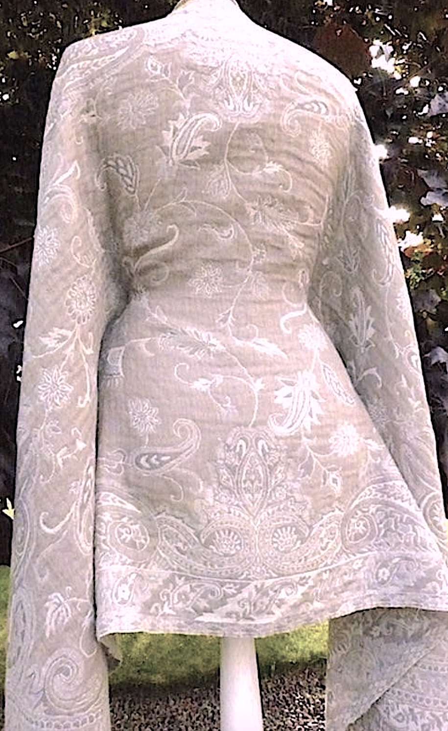 Boticelli ullsjal beige 