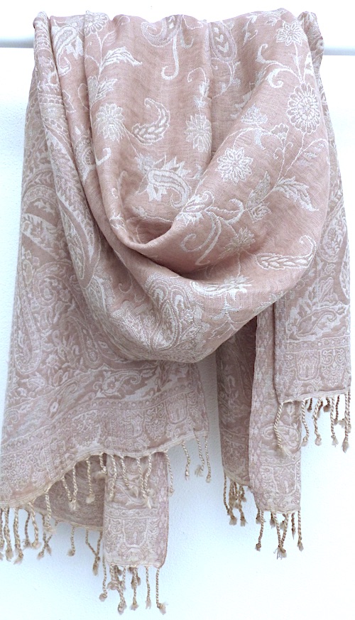 Boticelli ullsjal beige  - 2