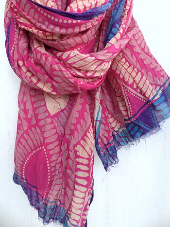 Africa rosa scarf 