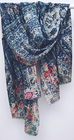 Bysans supermjuk ullsilkesjal