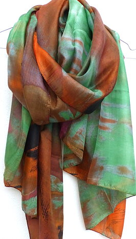 Jazz snygg silkescarf XL