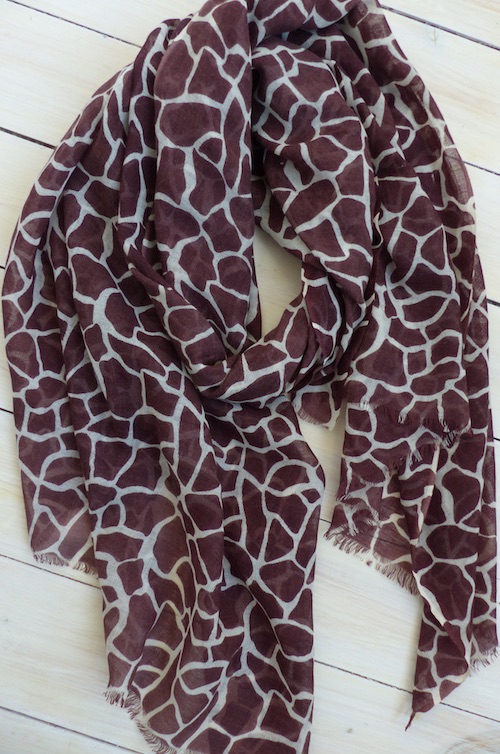 Giraffe tunn ullscarf - 2