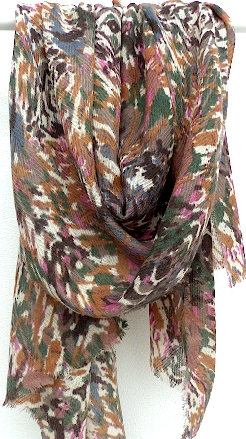 Cimchi ullscarf i kokt ull