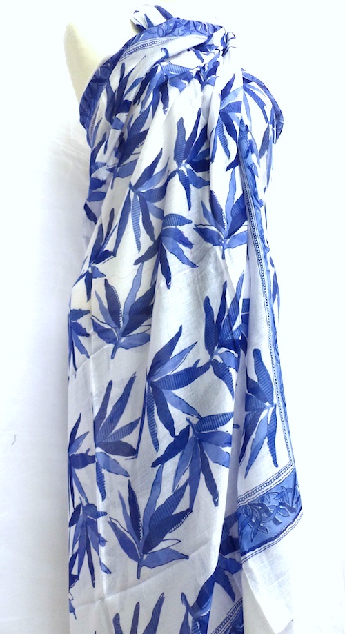 Anja blå sarong 