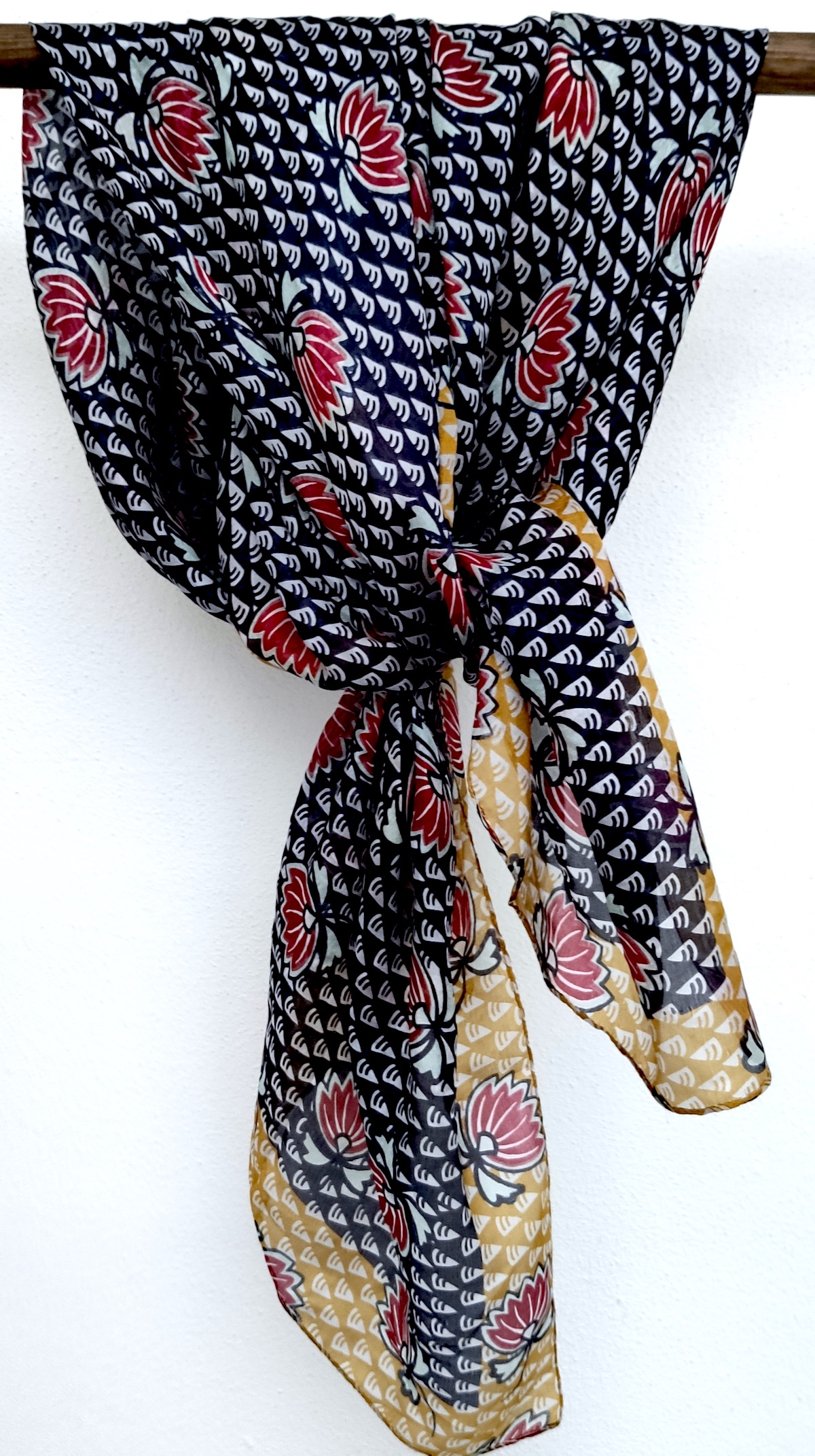 Passigatti silkescarf XL  - 2