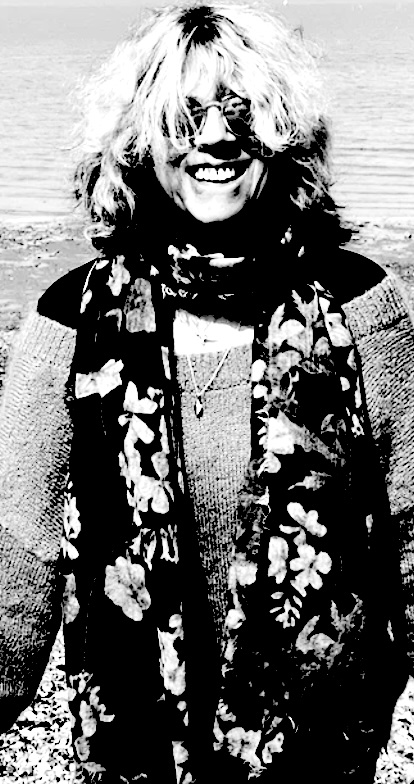 Fransa blommig ullscarf - 2