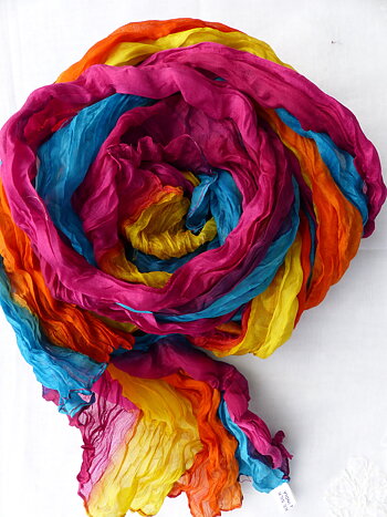 Chiffon silkescarf