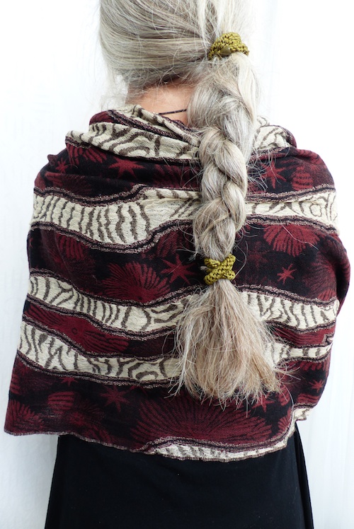 Bianca sjal & wrap i ull