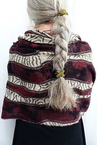 Bianca sjal & wrap i ull