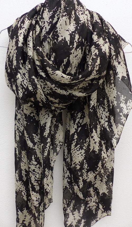 Pepita silkescarf XL