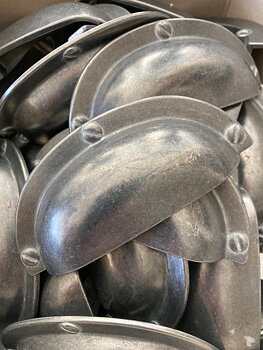 Handtag skål Fridhem 64 - Zink